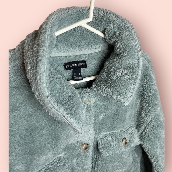 Streetwear Society Sherpa Jacket - Picture 5 of 12